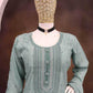 Silk Gown With Dupatta - MYLUXURY LANE ENTERPRISE