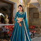 Elegant Vichitra Silk Lehenga with Intricate Embroidery - MYLUXURY LANE ENTERPRISE