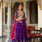 Exquisite Vichitra Silk Lehenga for Elegant Occasions - MYLUXURY LANE ENTERPRISE