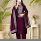 Vichitra Silk Ladies Suit - MYLUXURY LANE ENTERPRISE
