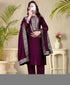 Vichitra Silk Ladies Suit - MYLUXURY LANE ENTERPRISE