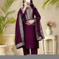 Vichitra Silk Ladies Suit - MYLUXURY LANE ENTERPRISE