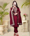 Vichitra Silk Ladies Suit - MYLUXURY LANE ENTERPRISE
