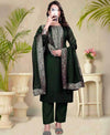 Vichitra Silk Ladies Suit - MYLUXURY LANE ENTERPRISE