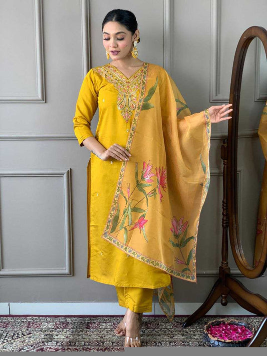 Viscose Chanderi  Kurti