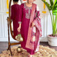 Viscose Chander Kurti Bottom With Dupatta - MYLUXURY LANE ENTERPRISE