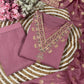 Viscose Chanderi Embroidery Punjabi Suit - MYLUXURY LANE ENTERPRISE