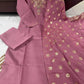 Viscose Chanderi Embroidery Punjabi Suit - MYLUXURY LANE ENTERPRISE