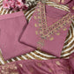 Viscose Chanderi Embroidery Punjabi Suit - MYLUXURY LANE ENTERPRISE
