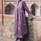 Viscose Chanderi Embroidered Kurti with Bottom and Dupatta - MYLUXURY LANE ENTERPRISE