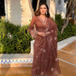 Viscose Chanderi Embroidered Kurti with Bottom and Dupatta - MYLUXURY LANE ENTERPRISE