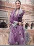 Viscose Chanderi Embroidered Kurti with Bottom and Dupatta - MYLUXURY LANE ENTERPRISE