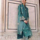 Viscose Chanderi Embroidered Kurti with Bottom and Dupatta - MYLUXURY LANE ENTERPRISE