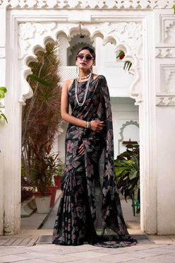 Viscose Party Wear Saree - MYLUXURY LANE ENTERPRISE