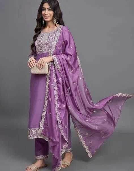 Viscose Embroidery Suit - MYLUXURY LANE ENTERPRISE