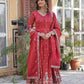Embroidery Anarkali Long Gown - MYLUXURY LANE ENTERPRISE