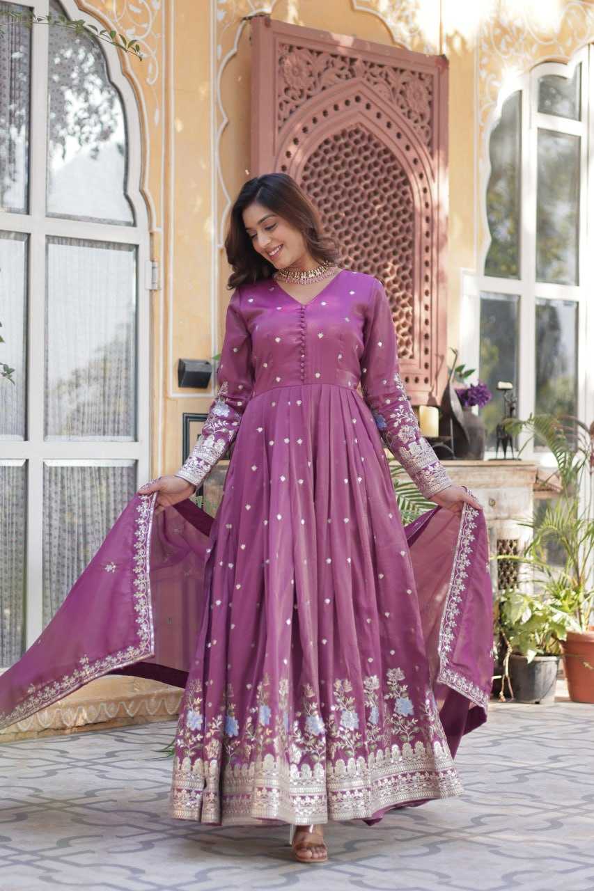 Embroidery Anarkali  Long Gown