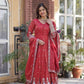 Embroidery Anarkali Long Gown - MYLUXURY LANE ENTERPRISE