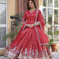Embroidery Anarkali Long Gown - MYLUXURY LANE ENTERPRISE