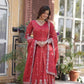 Embroidery Anarkali Long Gown - MYLUXURY LANE ENTERPRISE