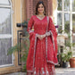 Embroidery Anarkali Long Gown - MYLUXURY LANE ENTERPRISE