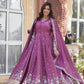 Embroidery Anarkali Long Gown - MYLUXURY LANE ENTERPRISE