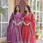 Embroidery Anarkali Long Gown - MYLUXURY LANE ENTERPRISE