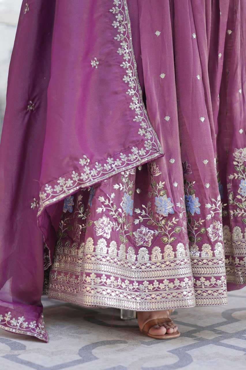Embroidery Anarkali  Long Gown
