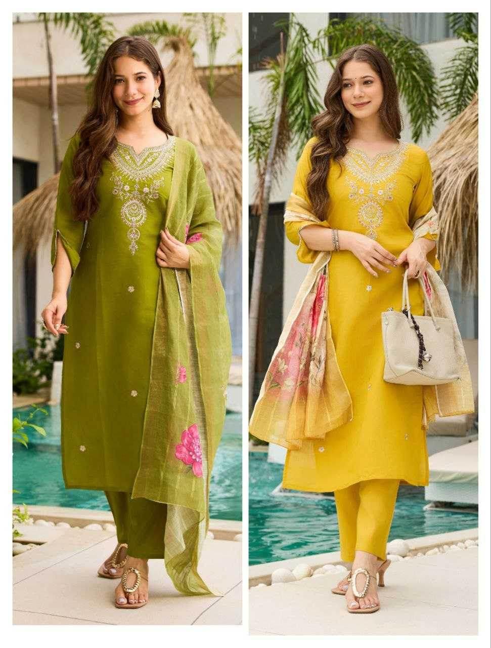 Viscose Embroidered Kurti - MYLUXURY LANE ENTERPRISE