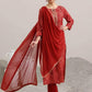 Viscose Embroidery Party wear suit - MYLUXURY LANE ENTERPRISE