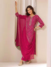 Viscose Embroidery Party wear suit - MYLUXURY LANE ENTERPRISE