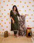 Viscose Rayon Embroidery Designer Suit - MYLUXURY LANE ENTERPRISE