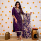 Viscose Rayon Embroidery Designer Suit - MYLUXURY LANE ENTERPRISE
