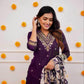 Viscose Rayon Embroidery Designer Suit - MYLUXURY LANE ENTERPRISE