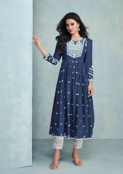 Viscose Rayon Palazzo Party wear suit - MYLUXURY LANE ENTERPRISE