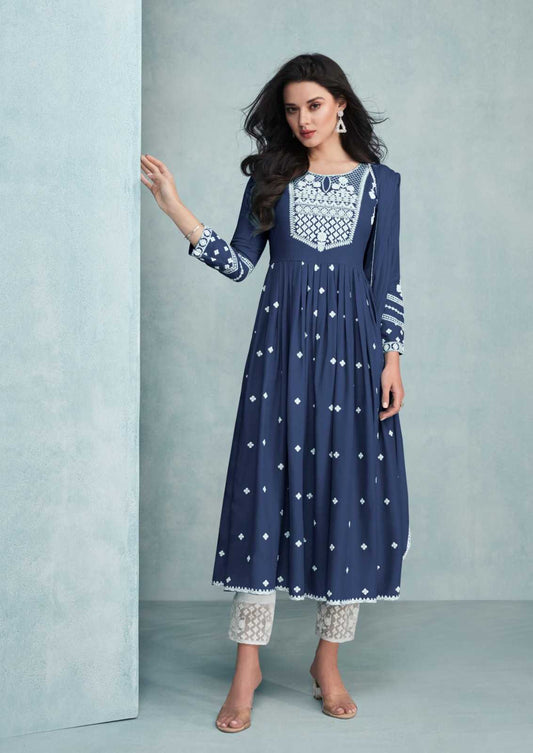 Viscose Rayon  Palazzo Party wear suit