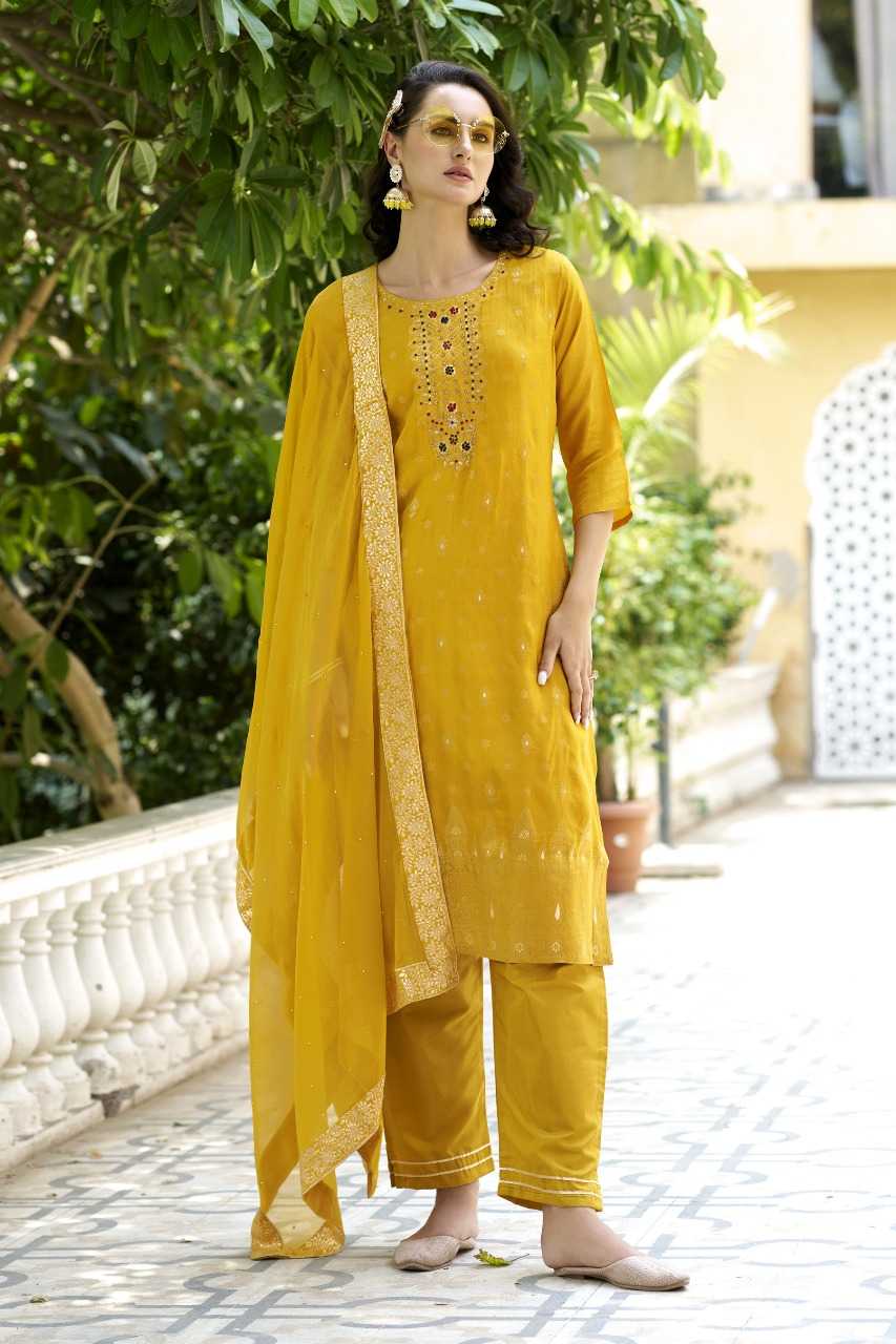 Viscose Rayon  Party wear suit