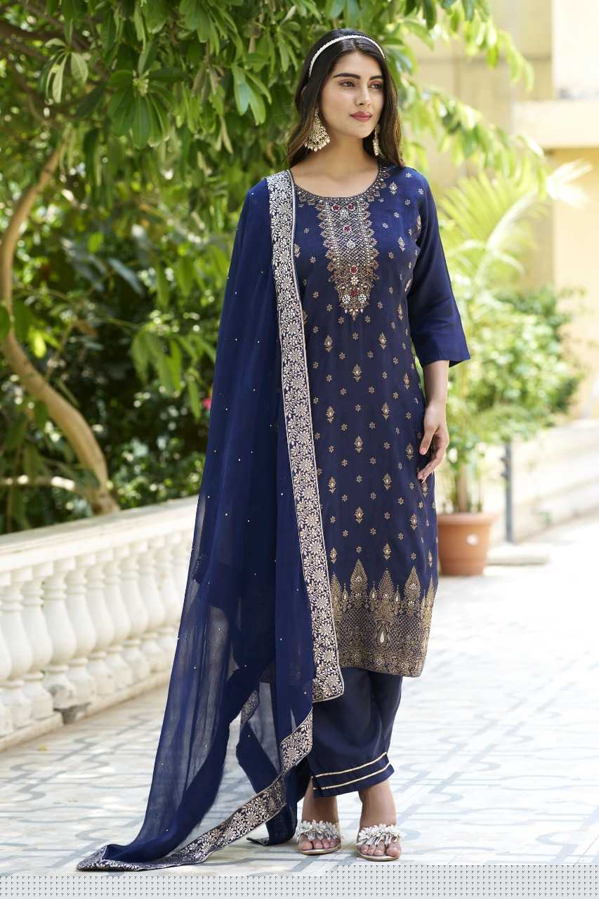 Viscose Rayon  Party wear suit
