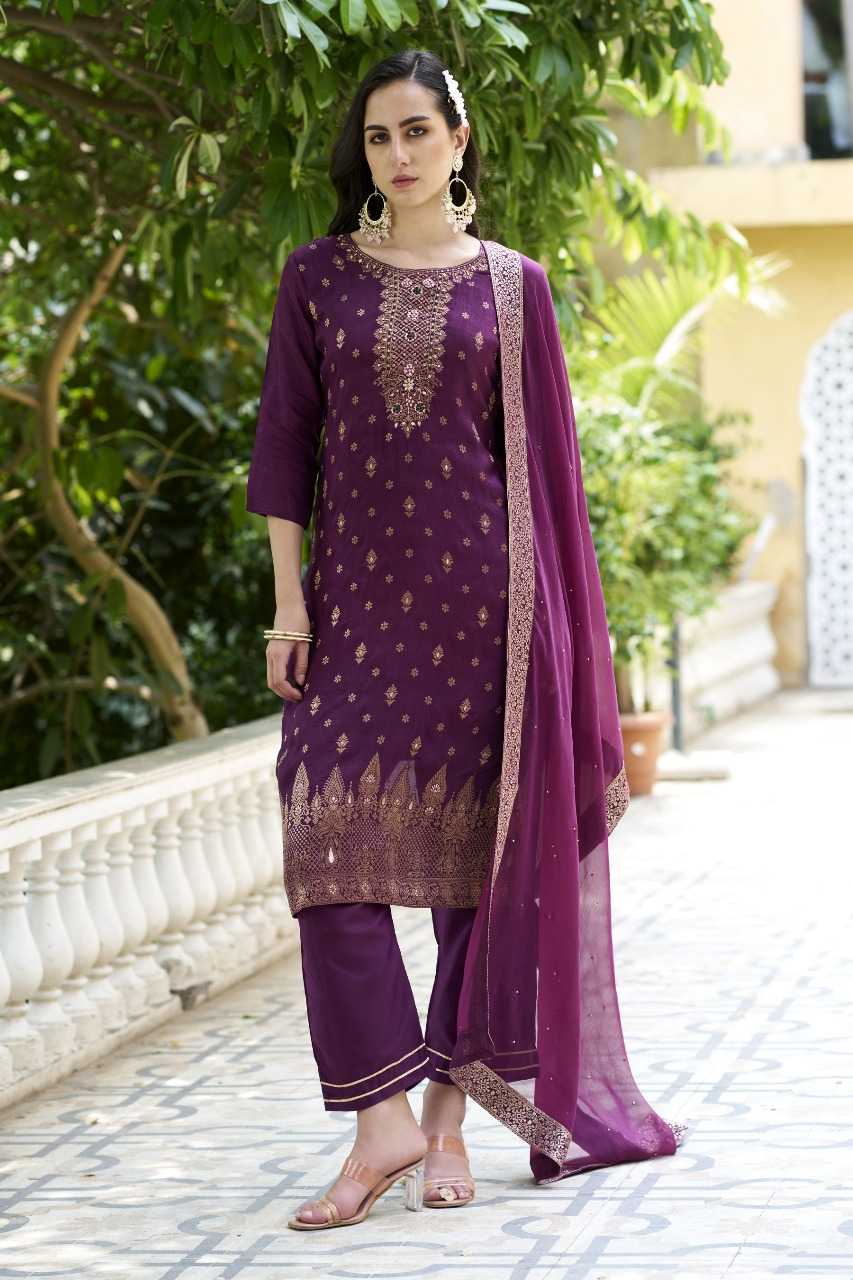 Viscose Rayon  Party wear suit
