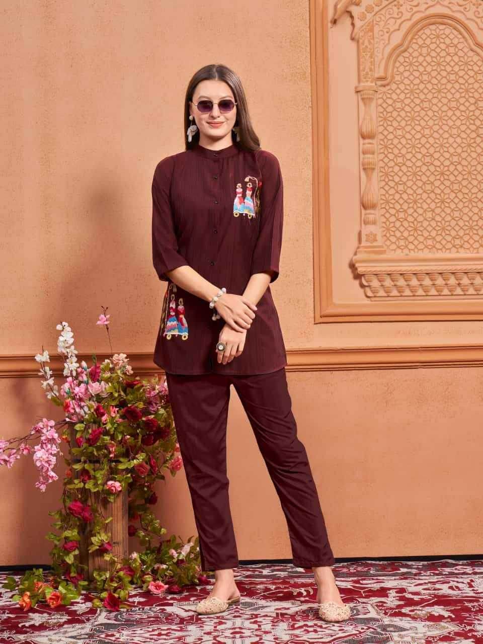 VISCOSE GULABO WESTERN WEAR CO-ORD SET - MYLUXURY LANE ENTERPRISE