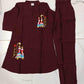 VISCOSE GULABO WESTERN WEAR CO-ORD SET - MYLUXURY LANE ENTERPRISE