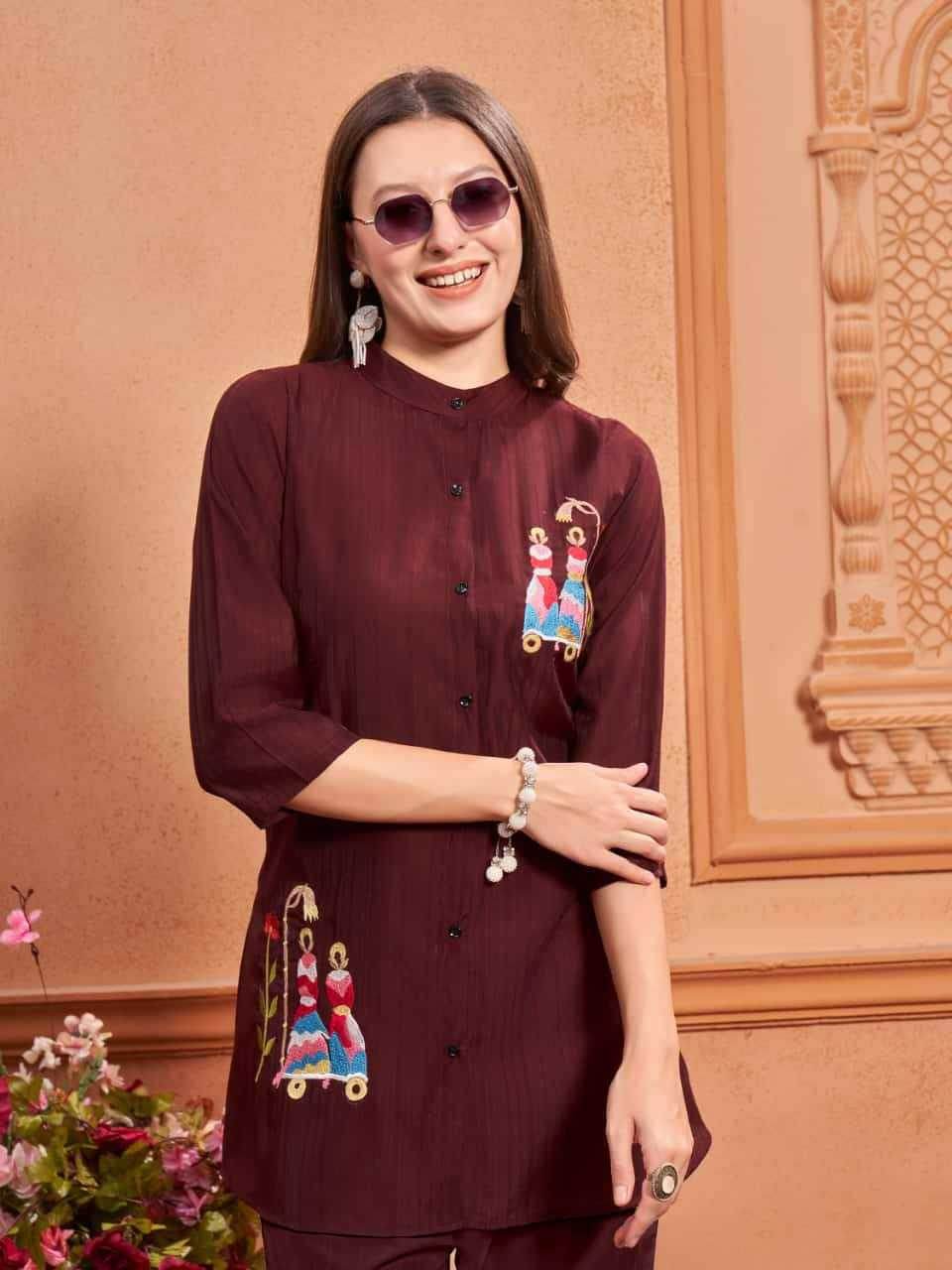 VISCOSE GULABO WESTERN WEAR CO-ORD SET - MYLUXURY LANE ENTERPRISE