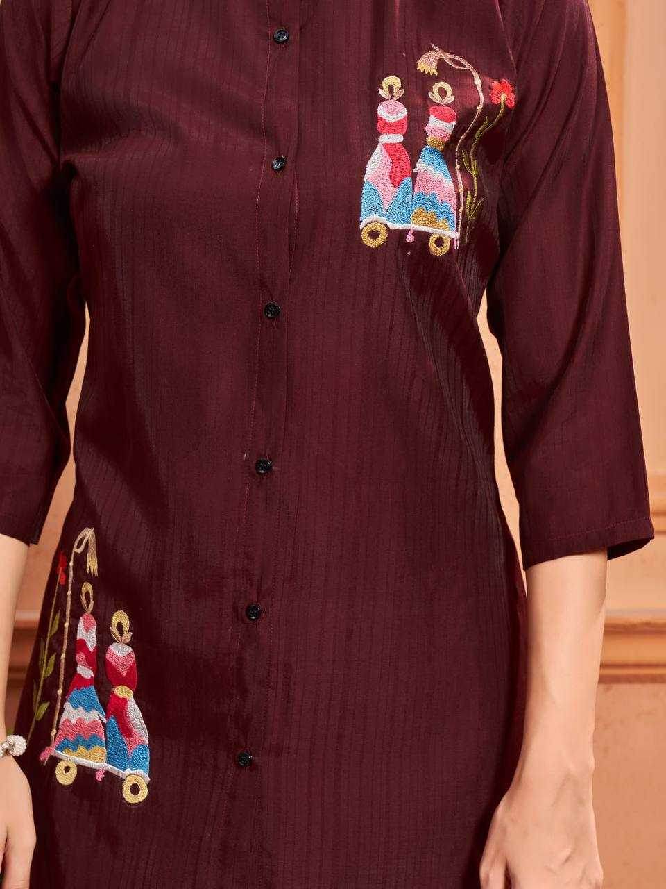 VISCOSE GULABO WESTERN WEAR CO-ORD SET - MYLUXURY LANE ENTERPRISE
