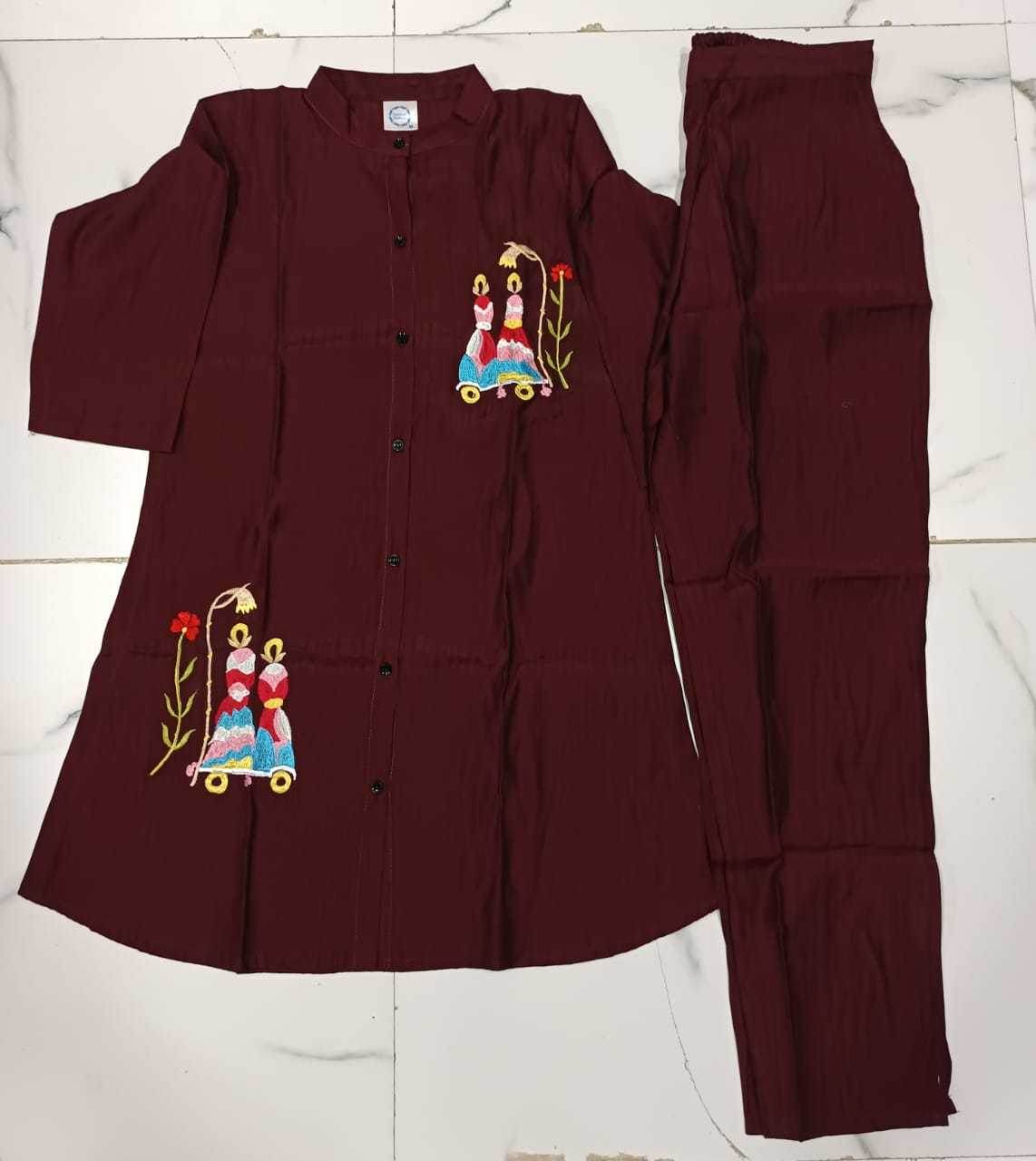 VISCOSE GULABO WESTERN WEAR CO-ORD SET - MYLUXURY LANE ENTERPRISE