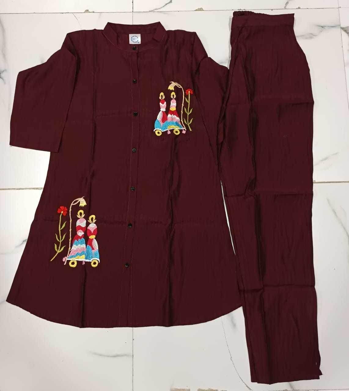 VISCOSE GULABO WESTERN WEAR CO-ORD SET - MYLUXURY LANE ENTERPRISE