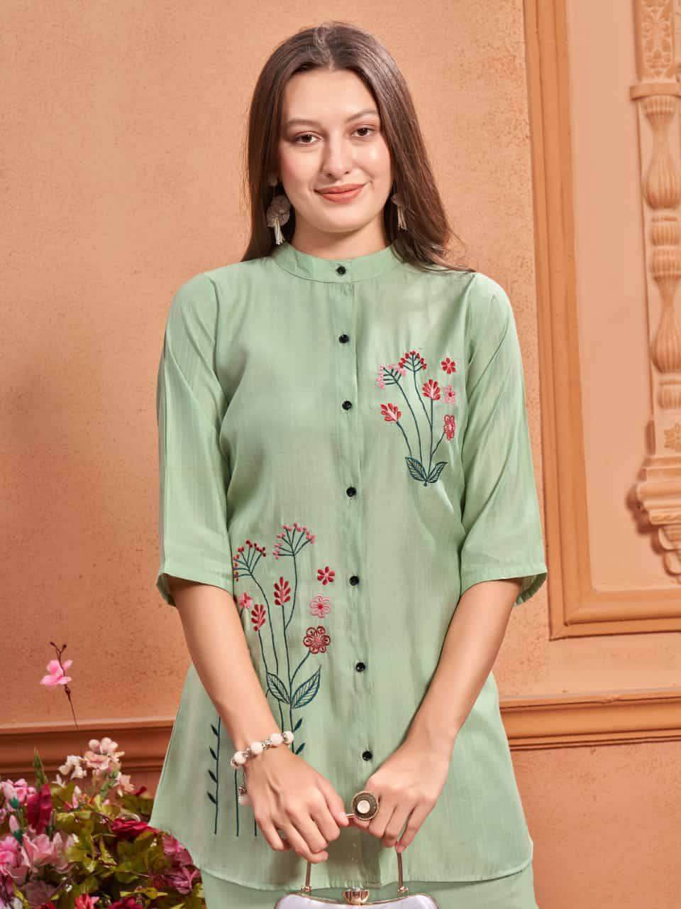 VISCOSE GULABO WESTERN WEAR CO-ORD SET - MYLUXURY LANE ENTERPRISE