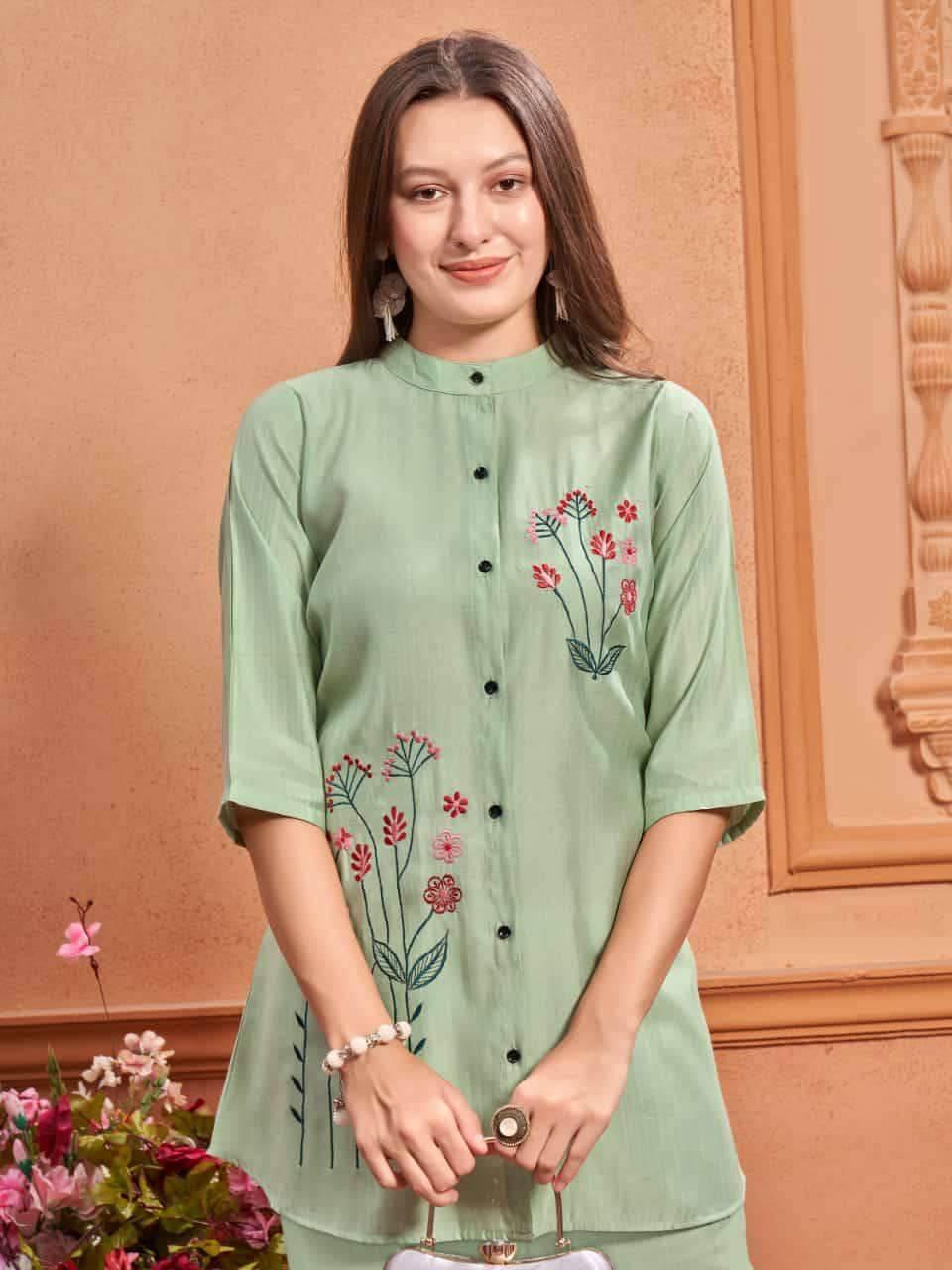 VISCOSE GULABO WESTERN WEAR CO-ORD SET - MYLUXURY LANE ENTERPRISE