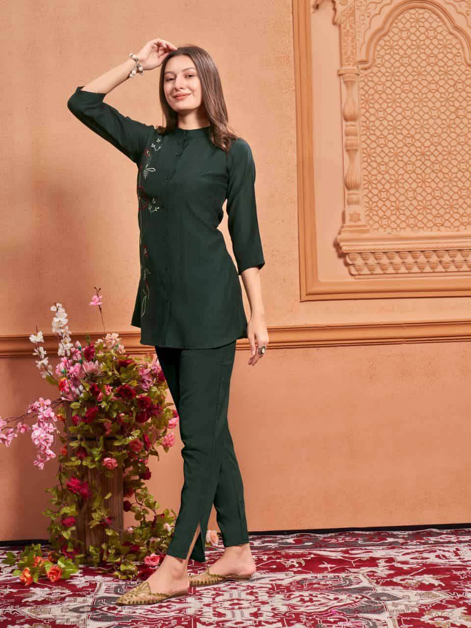 VISCOSE GULABO WESTERN WEAR CO-ORD SET - MYLUXURY LANE ENTERPRISE