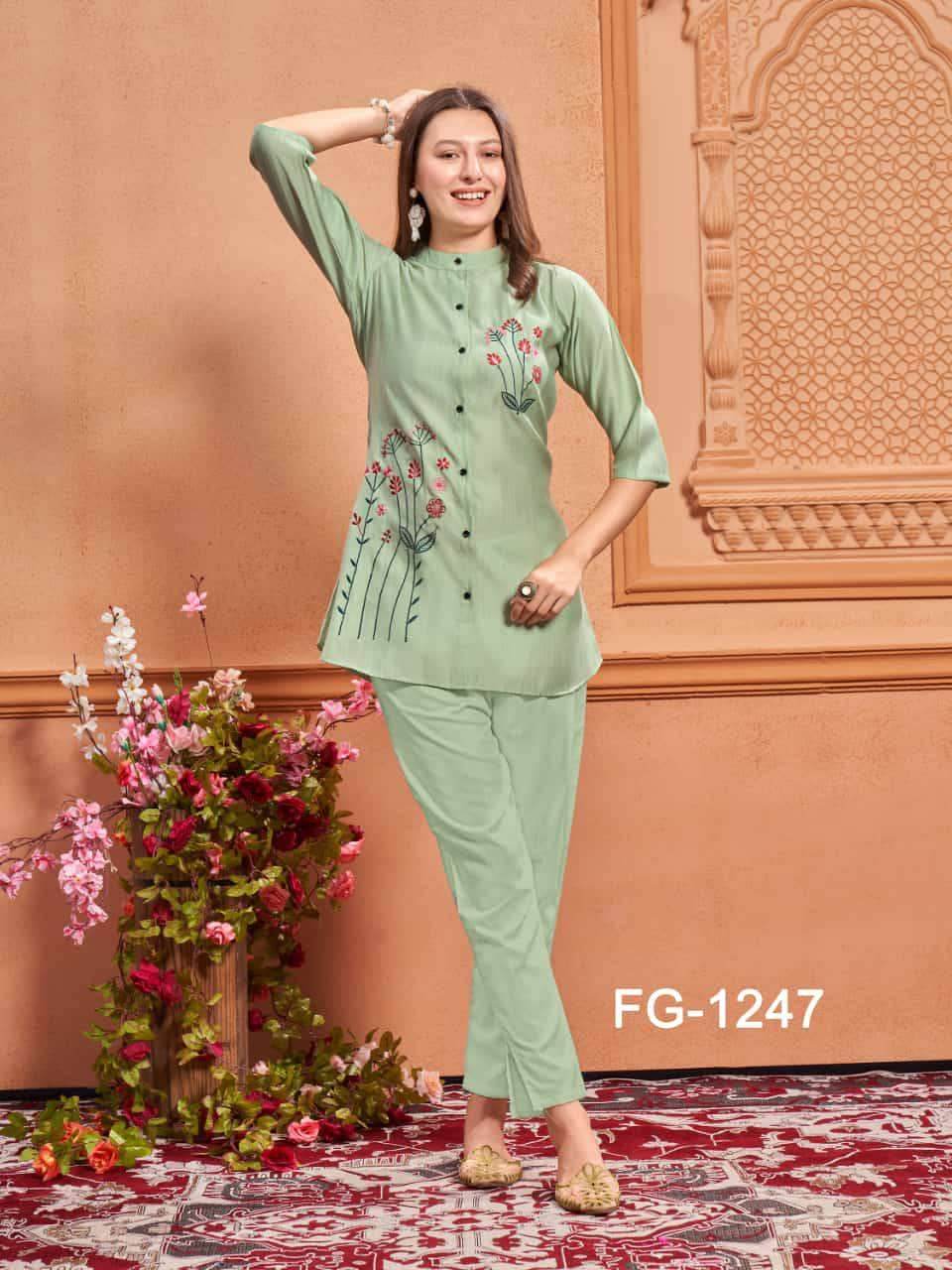 VISCOSE GULABO WESTERN WEAR CO-ORD SET - MYLUXURY LANE ENTERPRISE