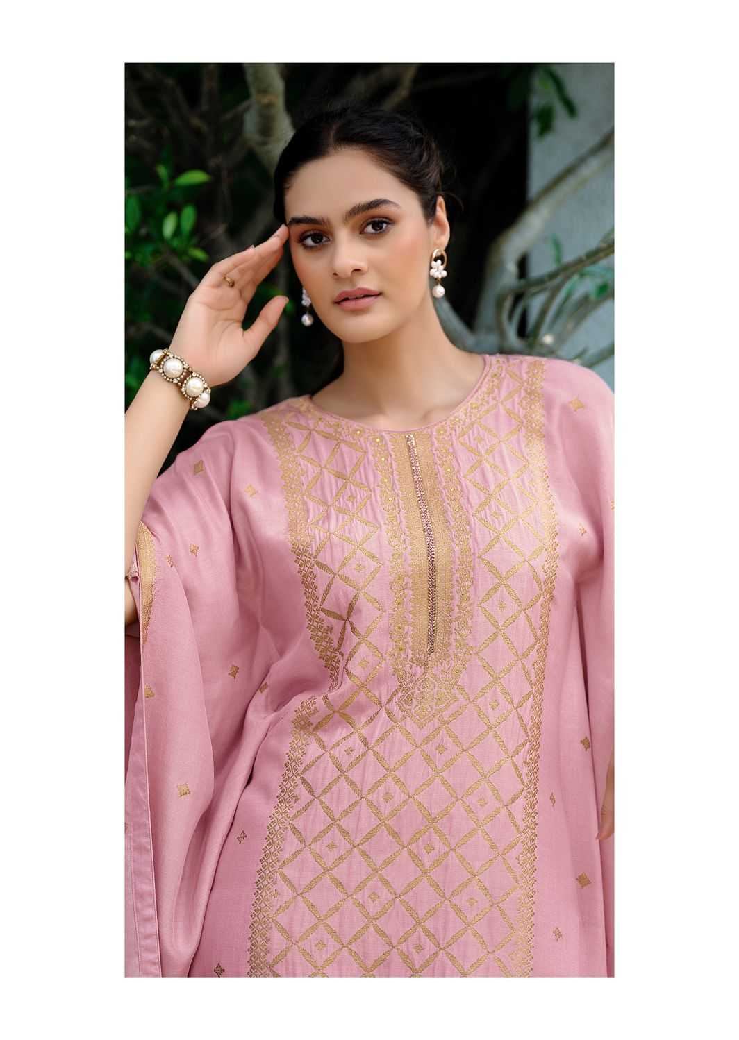 Viscose   Handwork Suit